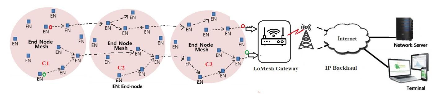 Mesh deployment